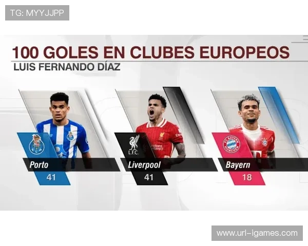 拜仁新援路易斯·迪亚斯在德甲第21轮上演帽子戏法并两造点球，独造五球